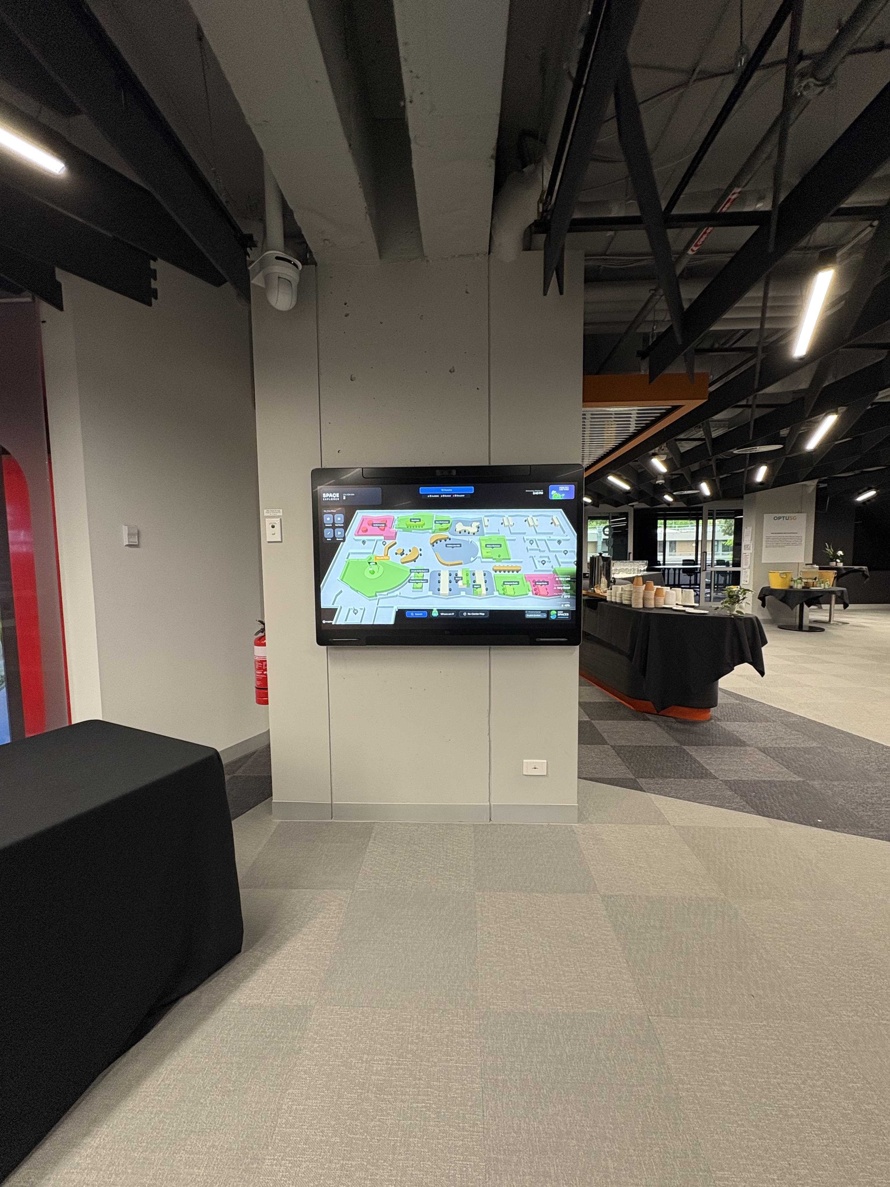 Digital display & welcome point — existing Eagleworks photograph